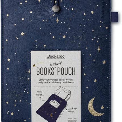 Bookaroo Moon  Stars Books  Stuff Pouch