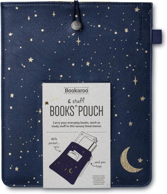Bookaroo Moon  Stars Books  Stuff Pouch