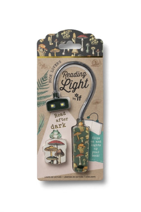 Book Lovers Reading Light  Botanical Mushroom