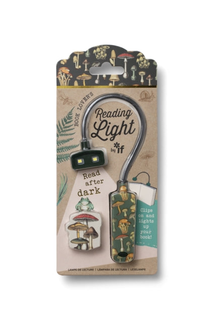 Book Lovers Reading Light  Botanical Mushroom