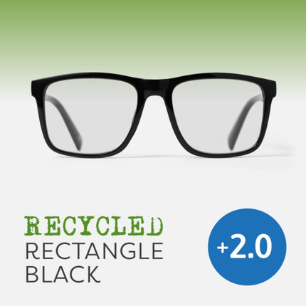 Easy Readers  Recycled Rectangle Black 2.0