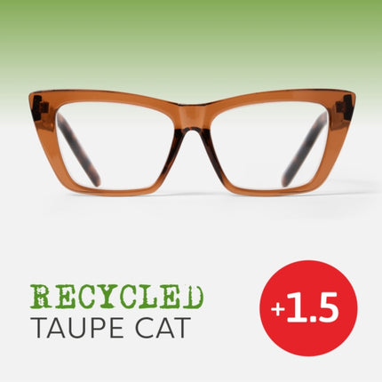 Easy Readers  Recycled Taupe Cat 1.5