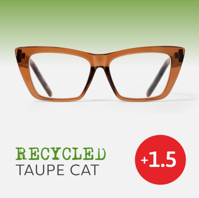 Easy Readers  Recycled Taupe Cat 1.5