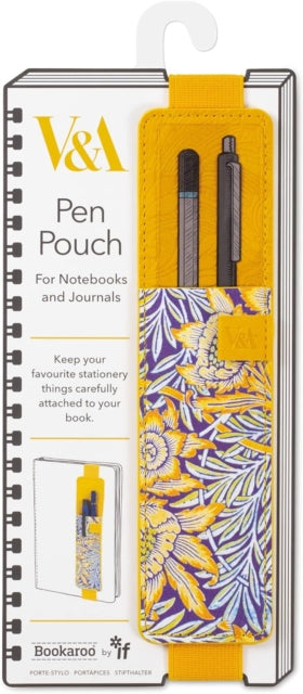 V  A Bookaroo Pen Pouch Morris Tulip  Willow