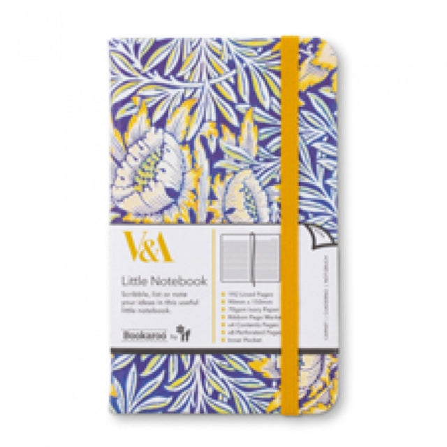 IF V  A Bookaroo Journal A6 Morris Tulip  Willow One size Yellow