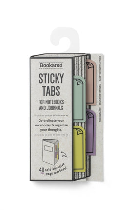 Bookaroo Sticky Tabs  Pastels