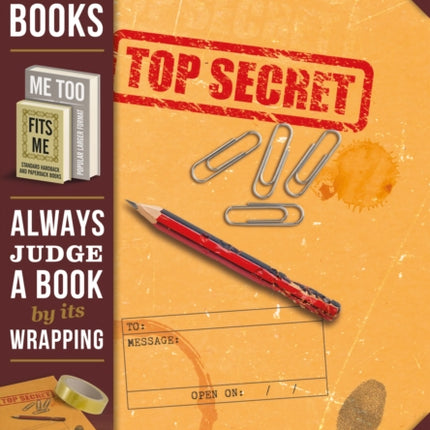 Gift Wrap for Books  Top Secret