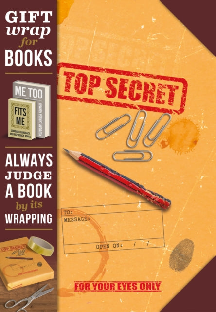 Gift Wrap for Books  Top Secret