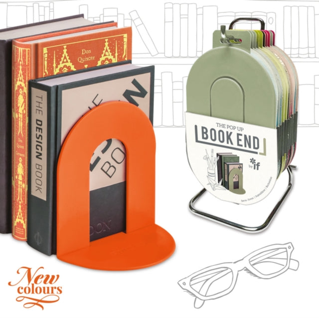 The Pop Up Book End  Orange