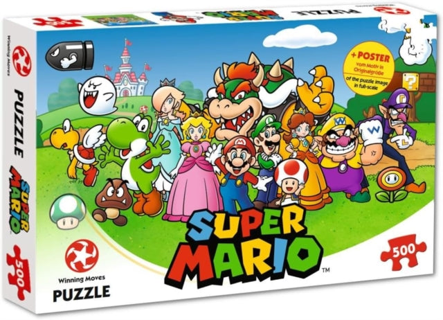 Mario kart  Friends 500 Piece Puzzle