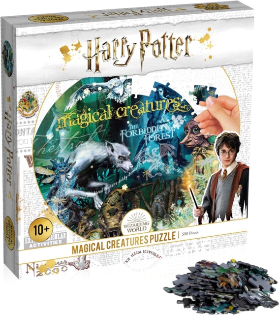 HP Collectors 500 Piece Magical Creatures Jigsaw Puzzle