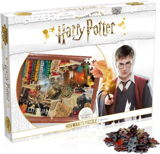 HP Collectors 1000 Piece Hogwarts Jigsaw Puzzle