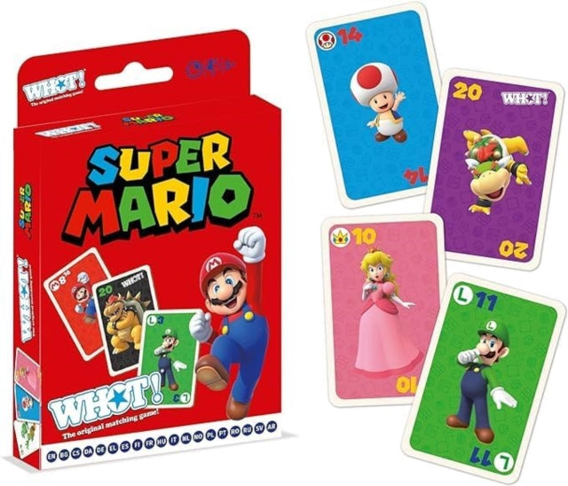 Super Mario WHOT 6 CDU Card Game