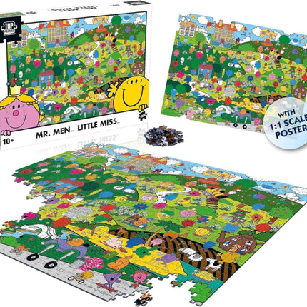 Mr Men Little Miss 1000 Piece Puzzle