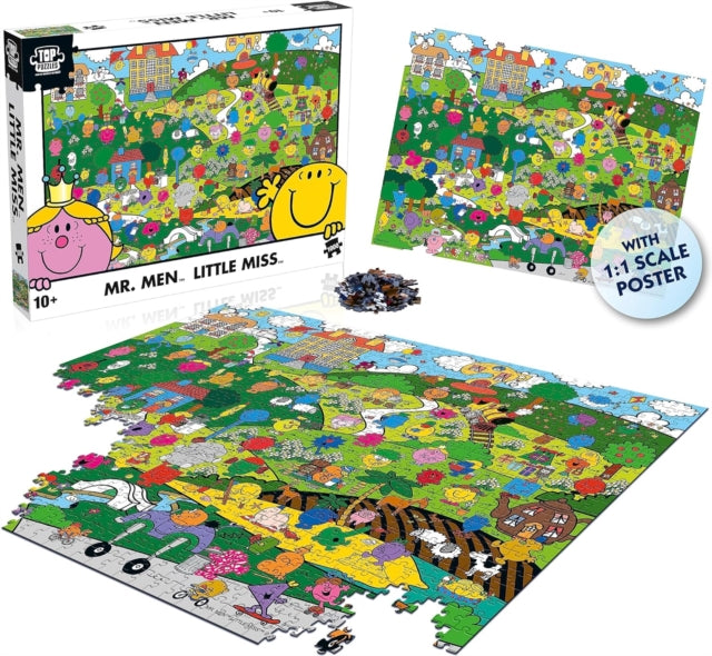 Mr Men Little Miss 1000 Piece Puzzle