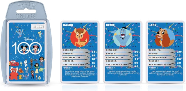 Disney 100 Top Trumps Specials Card Game