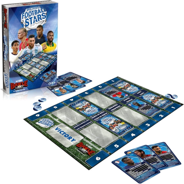 World Football Stars Battle Mat Card Game