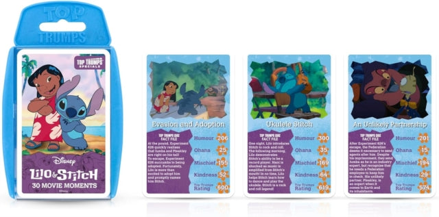 Lilo and Stitch Top Trumps Specials Card Game