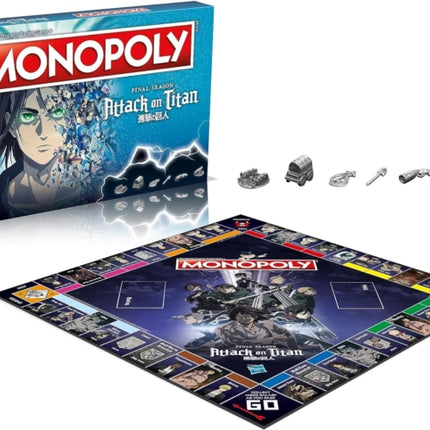 Attack on Titan The Final Season Monopoly Game