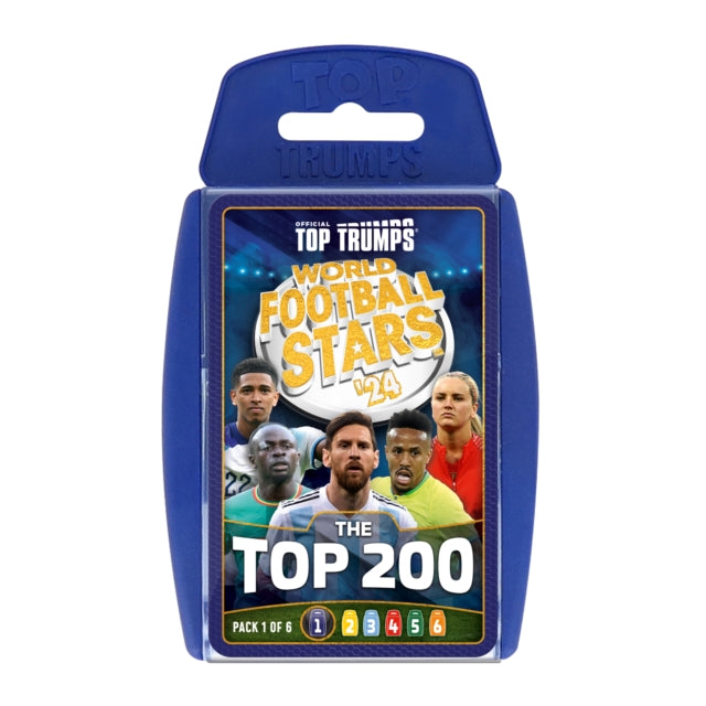 Top Trumps World Football Stars Top 200 Cards  Pack 1