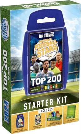 Top Trumps World Football Stars Top 200 Cards  Starter Kit