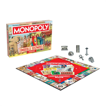 Horrible Histories Ancient Civilisations Monopoly