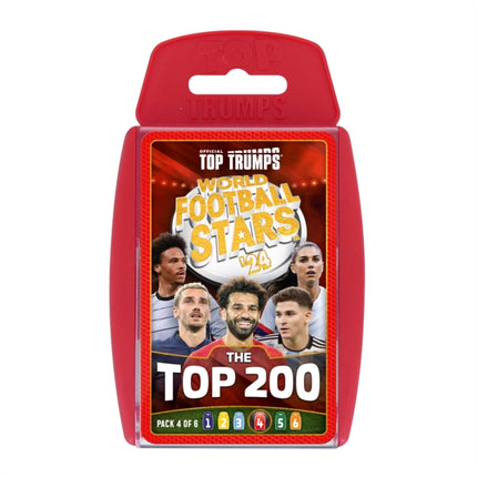 Top Trumps World Football Stars Top 200 Cards
