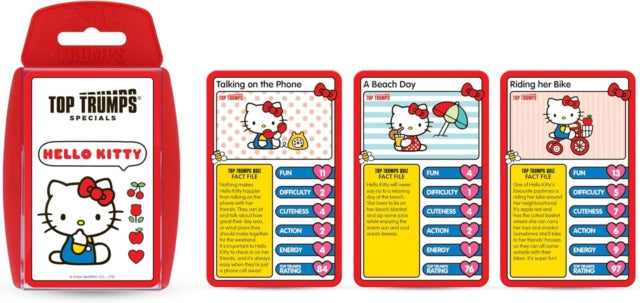 Hello Kitty Top Trumps Specials Cards