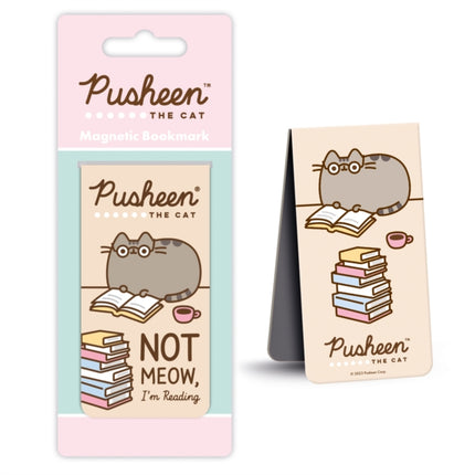 Pusheen Not Meow Im Reading Magnetic Bookmark