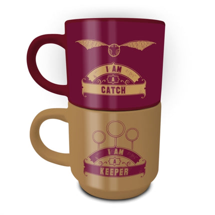 Harry Potter Catch  Keeper Stackable Mug Set