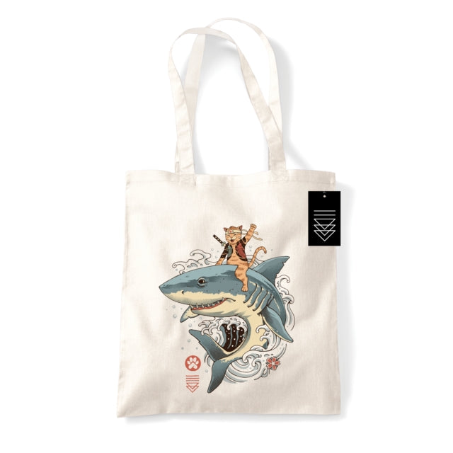 Vincent Trinidad Catana Shark Natural Tote Bag