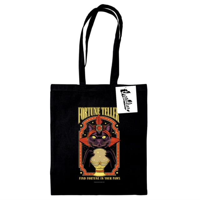 Thiago Correa Fortune Teller Black Tote Bag