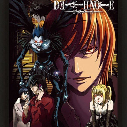 Death Note Connected By Fate 10 x 8 3D Lenticular Poster Framed