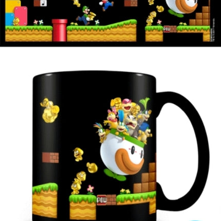 Super Mario Gold Coin Rush 11oz315ml Heat Change Mug