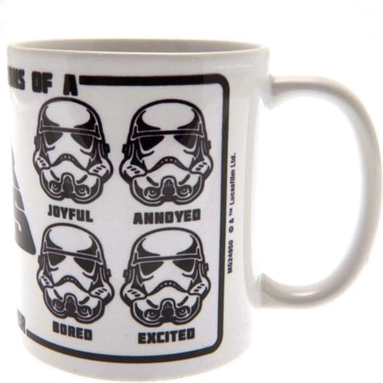 Star Wars Expressions Of A Stormtrooper Mug