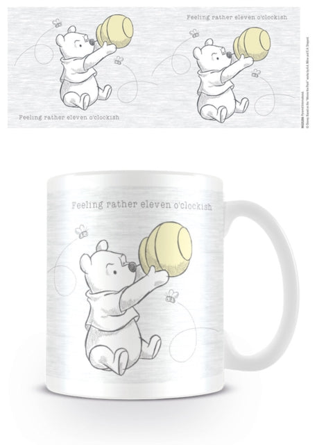 Winnie the Pooh Eleven OClockish 11oz315ml White Mug