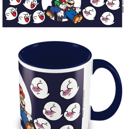 Super Mario Boos Blue 11oz315ml Coloured Inner