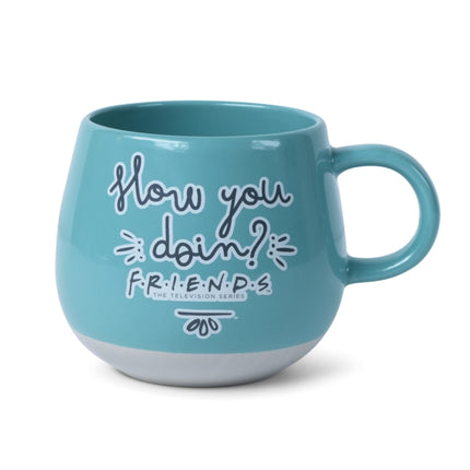 Friends How You Doin  Green Novelty Shape Mug