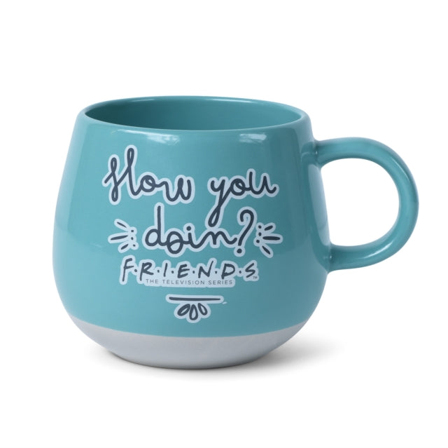 Friends How You Doin  Green Novelty Shape Mug