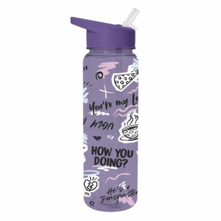 Friends Phrases Plastic Drinks Bottle