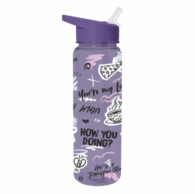 Friends Phrases Plastic Drinks Bottle