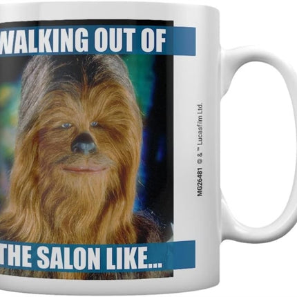 Star Wars Walking Out Of The Salon Mug