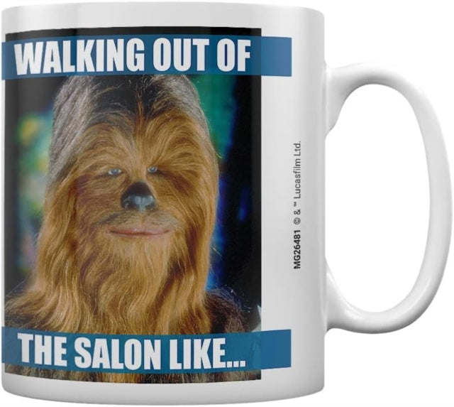 Star Wars Walking Out Of The Salon Mug