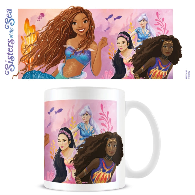 The Little Mermaid Sisters Of The Sea 11oz315ml White Mug