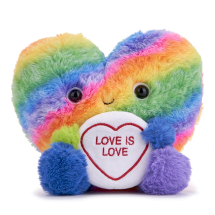 Love Hearts 7Rainbow Heart Plush Gift