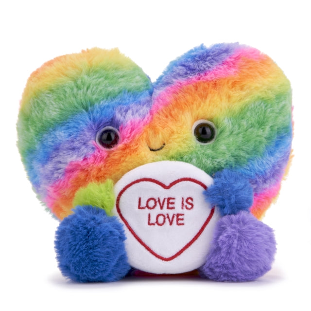 Love Hearts 7Rainbow Heart Plush Gift