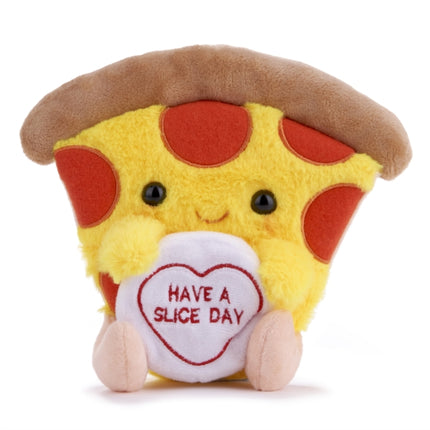 Love Hearts 7 Pizza Slice Plush Gift