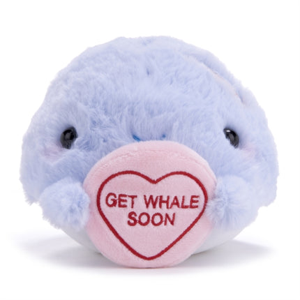 Love Hearts 7 Get Whale Soon Plush Gift