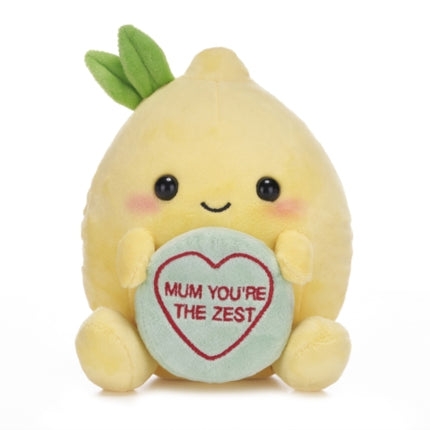 Love Hearts 7 Mum YouRe The Zest Plush Gift