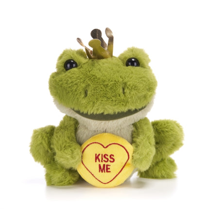 Love Hearts 7 Frog  Kiss Me Plush Gift